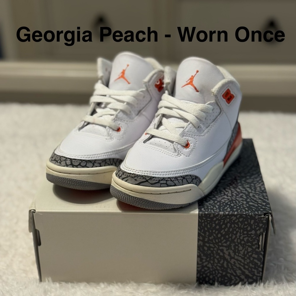 Jordan 3 ‘Georgia Peach’ 11c